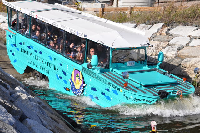 Duck boat tour Boston Massachussets