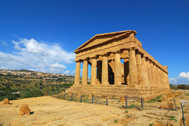 Italië Sicilië Agrigento Valle dei Templi