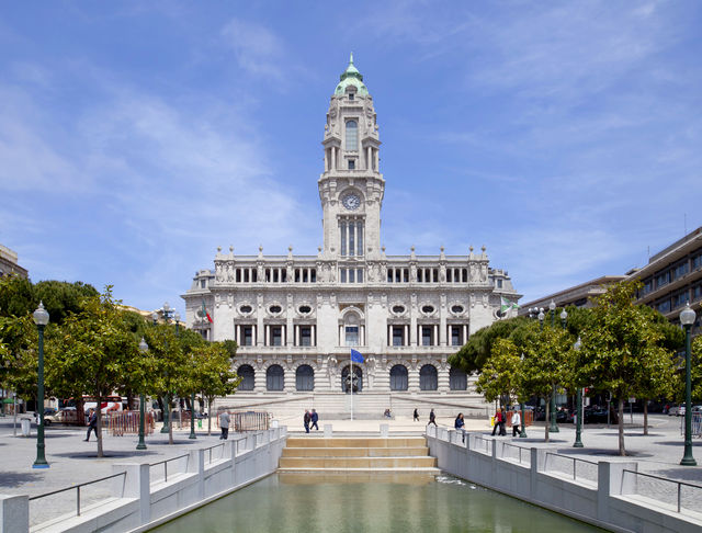 Gemeentehuis Porto Portugal