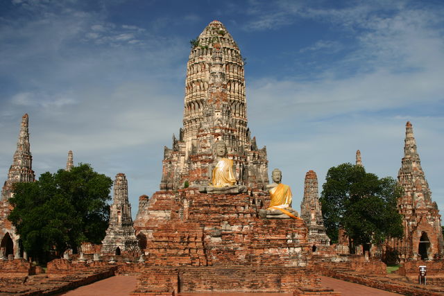 Tempel Wat Chaiwatthanaram Thailand