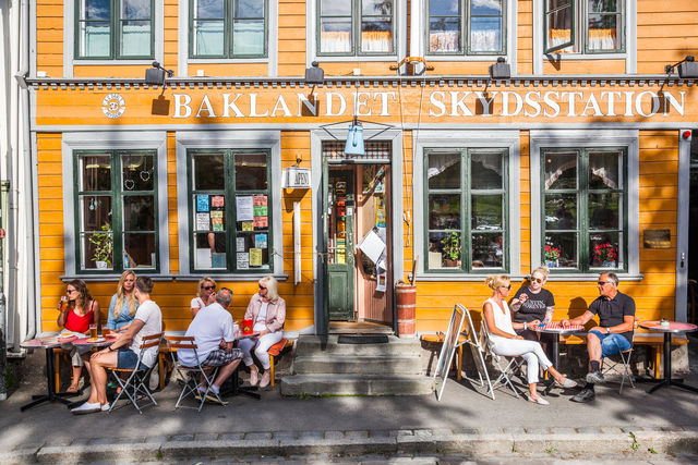 Baklandet Skydsstation Trondheim Trøndelag Noorwegen