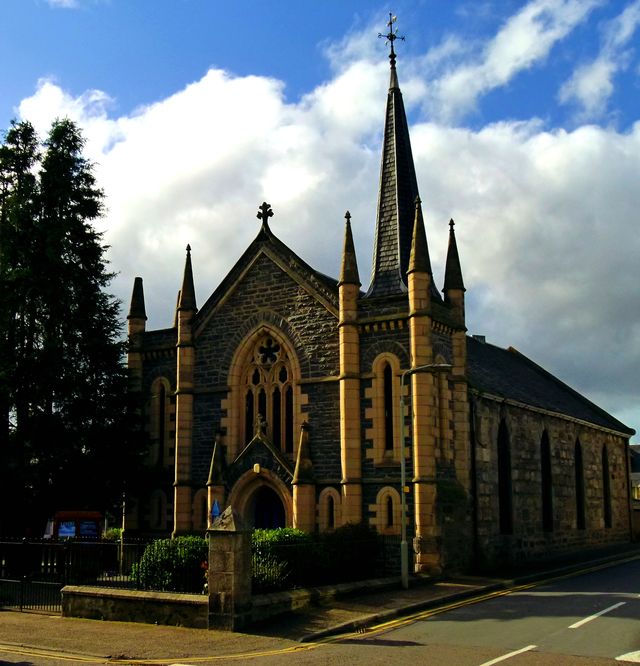 Kerk Grantwon on Spey Schotland