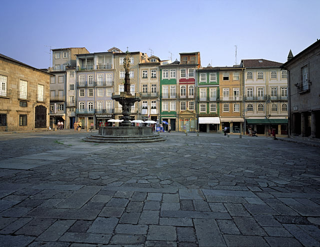 Portugal Braga stad plein