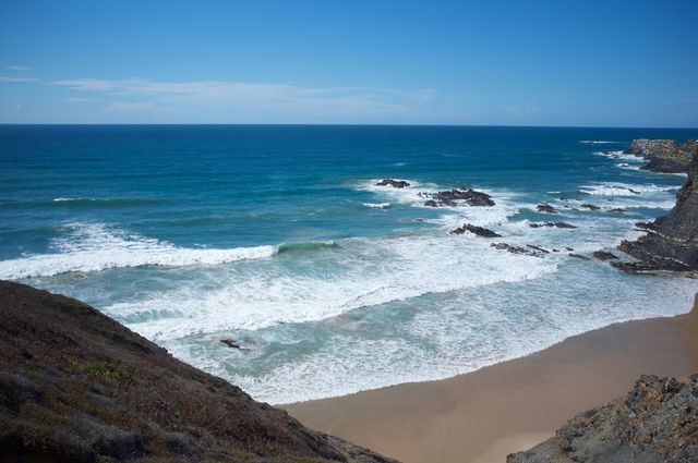 Kust Cabo Sardao Odemira Portugal