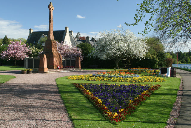 Tuin oorlog monument Schotland