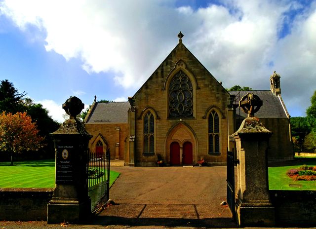Kerk Grantwon on Spey Schotland