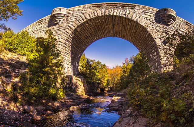 Duck Brook brug Maine
