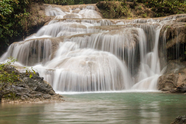 Waterval Erawan Thailand