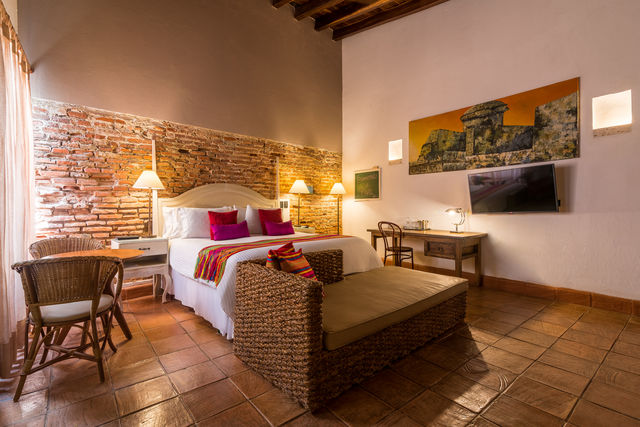 Rondreis Colombia hotel Bantu Cartagena junior suite