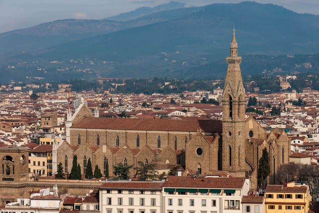 Kerk Santa Croce Florence Toscane