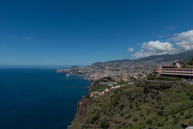 Portugal Madeira Funchal stad zee