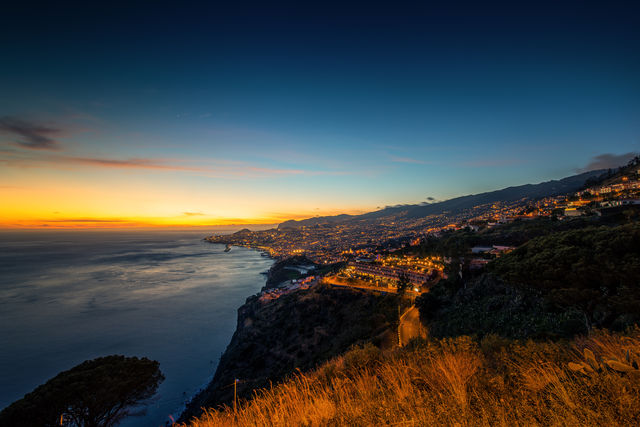 Portugal Madeira Funchal zonsondergang