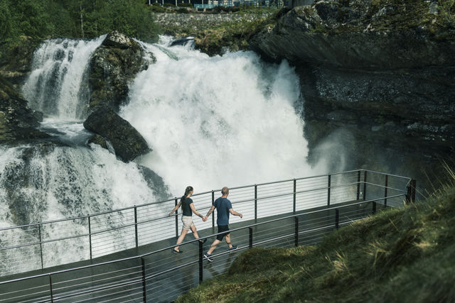Waterval Geiranger Sunnmøre Noorwegen