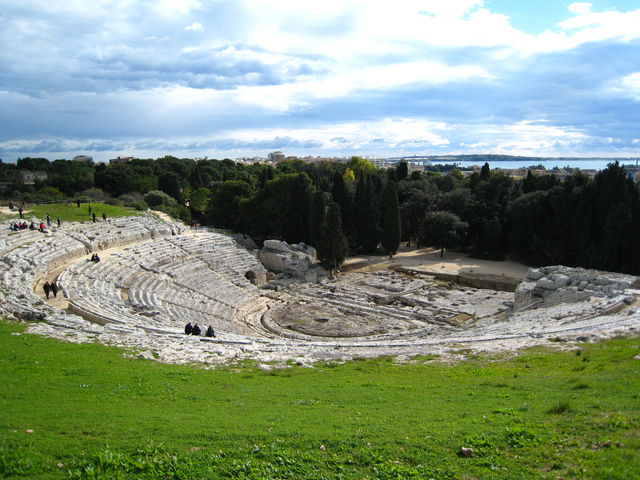 Grieks Theater Syracuse Sicilië