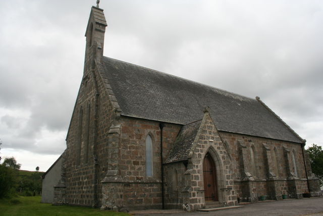 Kerk lairg Schotland