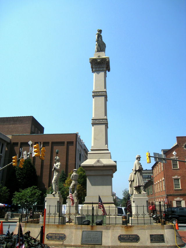 Lancaster monument Soldiers and Sailors