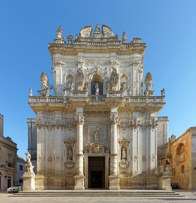 Kerk San Giovanni battista Lecce Apulië