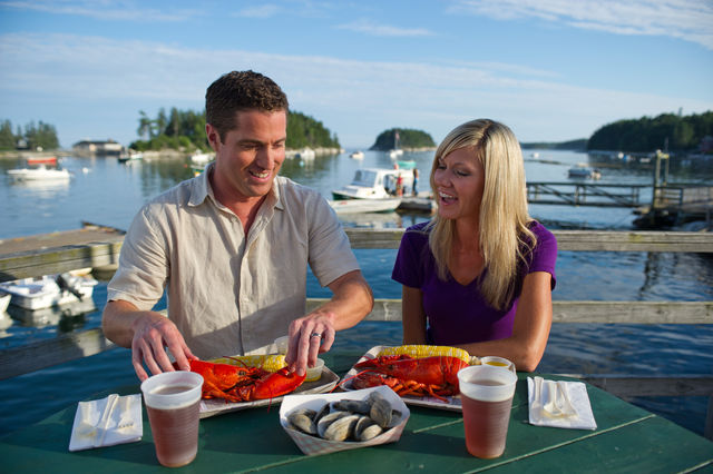 Restaurant The Lobster Shack Maine