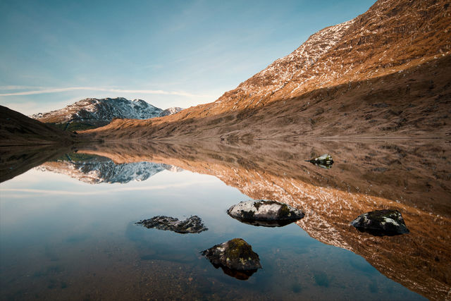 Loch Restil Cairndow Schotland