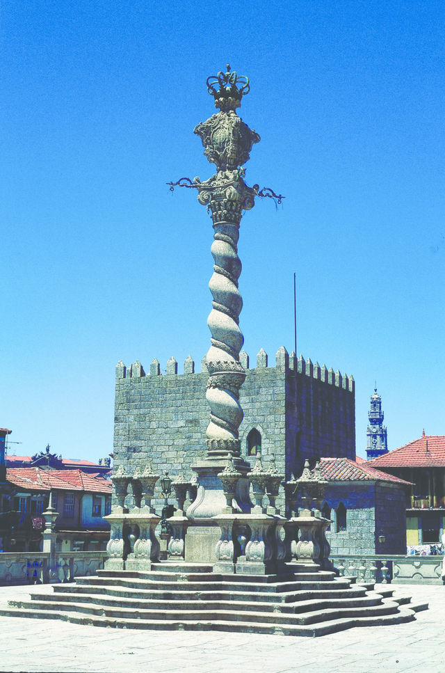 Portugal Porto Manueline pilaar