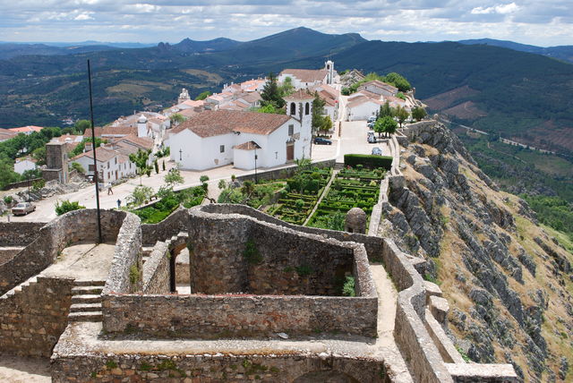 Portugal Alentejo Marvao stad