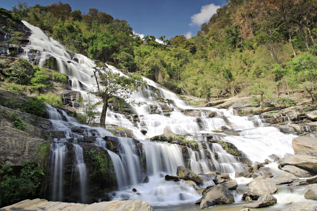 Chiang Mai Waterval natuur Thailand