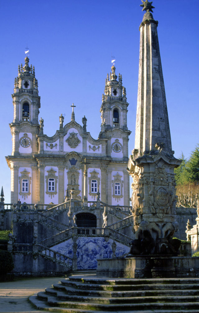 Portugal Lamego Nossa Senhora dos Remedios heiligdom