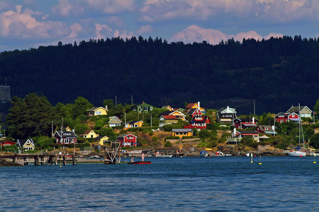 Oslo Oslofjord Noorwegen