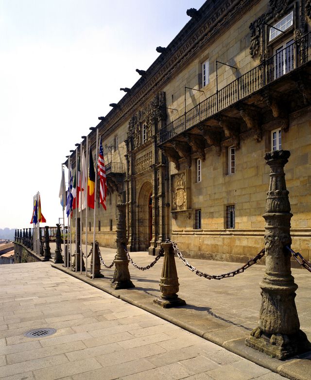 Parador de Santiago de Compostela buiten