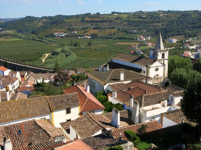 Obidos stad Portugal