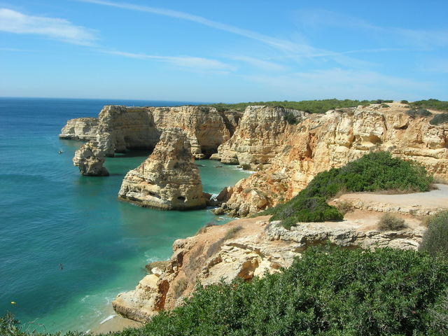 Portugal Algarve Praia da Marinha