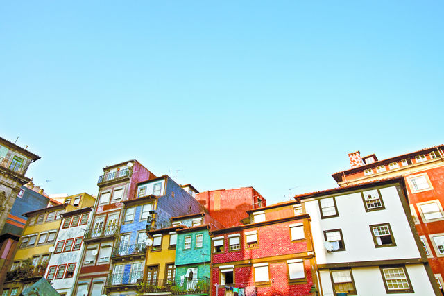 Portugal Porto Ribeira Square plein