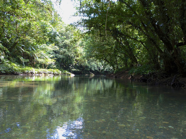 Rondreis Colombia Choco Nuqui El Cantil Ecolodge de jobi rivier op