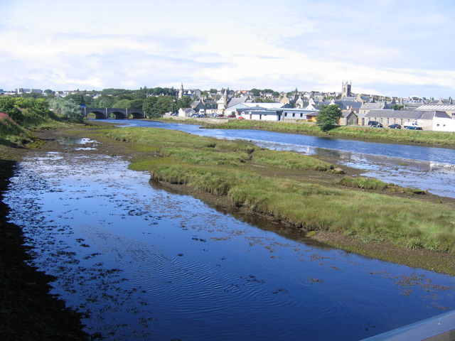 Thurso rivier Schotland