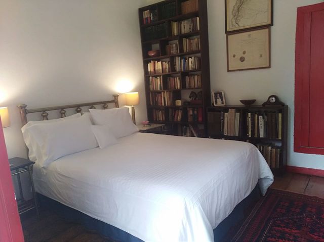 Rondreis Colombia Quindio Manizales Hacienda Venecia voorbeeld kamer