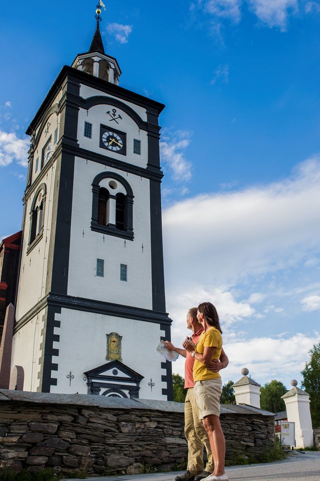 Kerk Røros Trøndelag Noorwegen