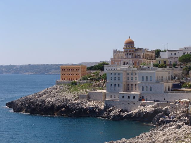 Santa Cesarea Terme Stad Apulië