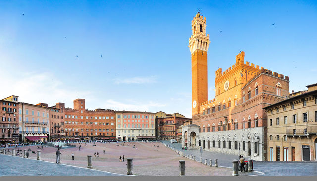 Plein Piazza del Campo Siena