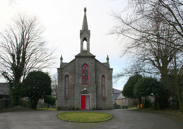 Kerk Saint Mary's church Inverurie Schotland