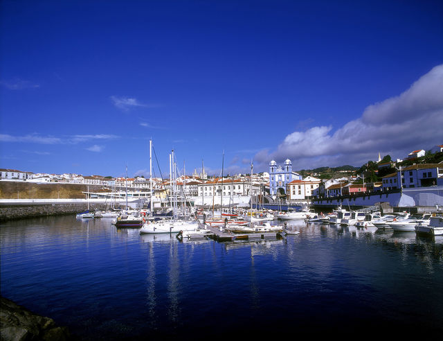 Haven Terceira Azoren Portugal