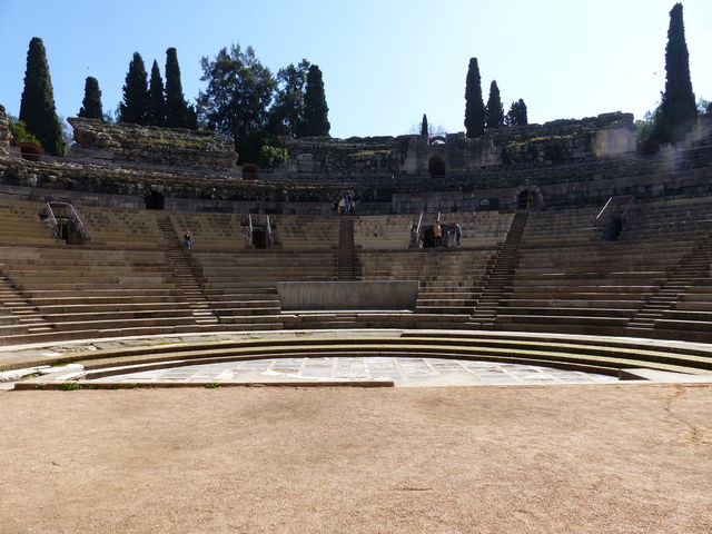 Merida amfitheater Teatro Spanje
