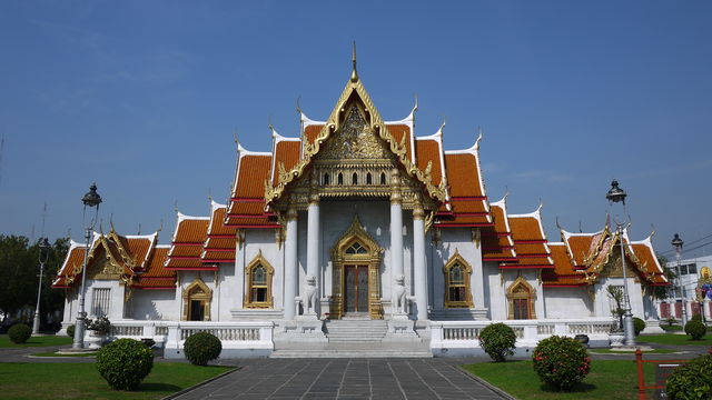 Wat Benchamabohit Tempel Bangkok Thailand