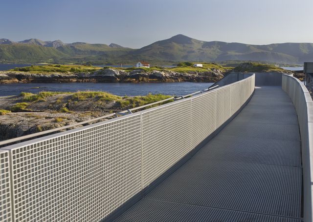 The Atlantic Highway Møre og Romsdal Noorwegen