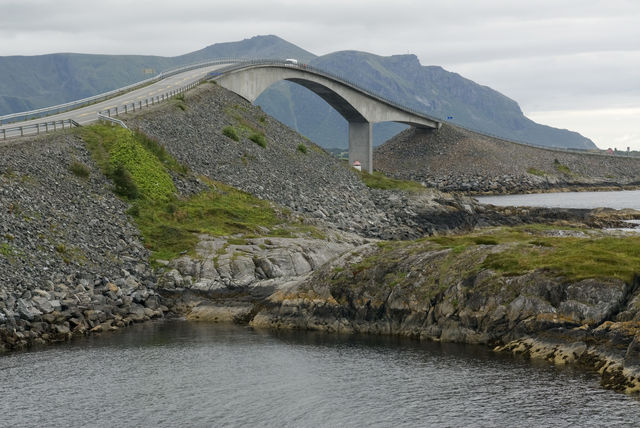 The Atlantic Highway Møre og Romsdal Noorwegen