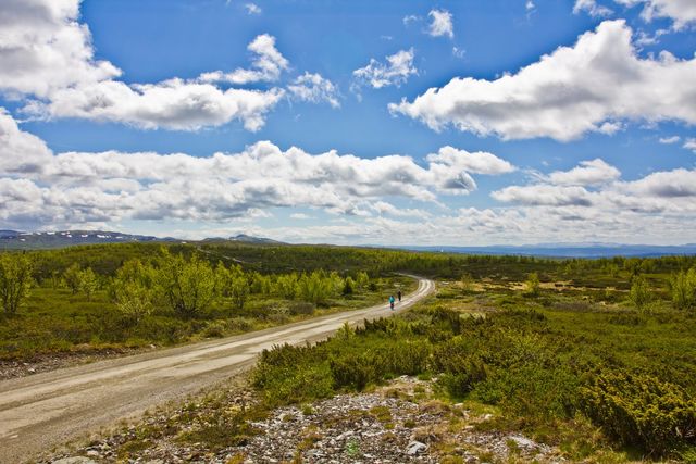 Peer Gynt Road Lillehammer Oppland Noorwegen