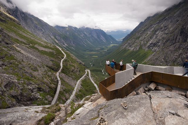 Trollstigen Sunnmøre Noorwegen