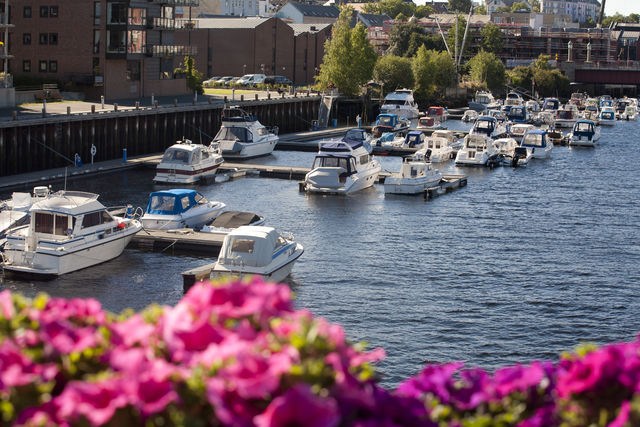 Haven Trondheim Trøndelag Noorwegen