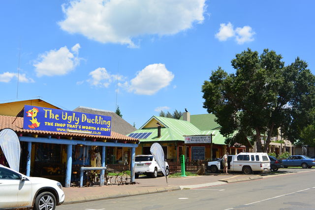 Rondreis Zuid-Afrika Clarens winkels