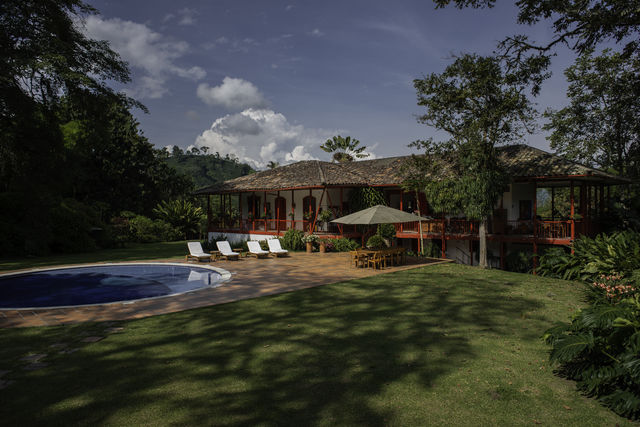 Rondreis Colombia Quindio Manizales Hacienda Venecia het hoofdhuis