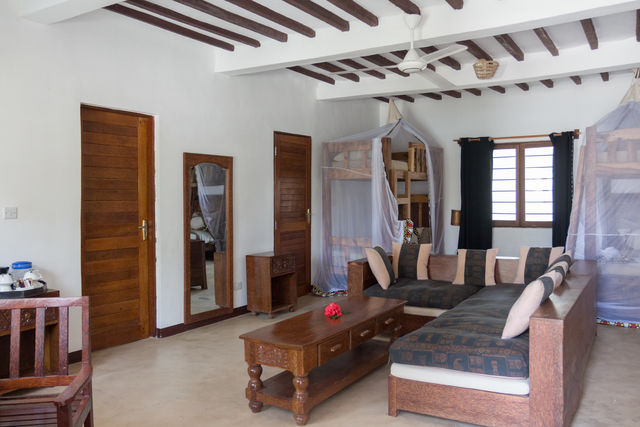 Rondreis Tanzania Reef and Beach Resort Zanzibar familiekamer